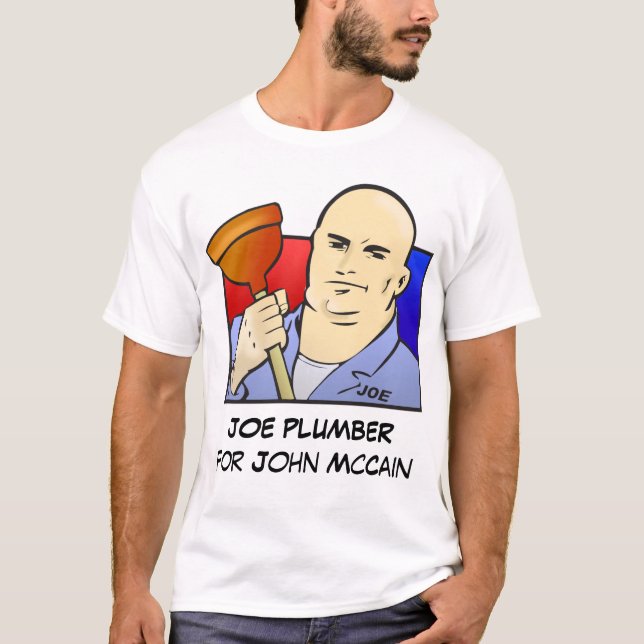JOE-KLEMPNER für John McCain T-Shirt (Vorderseite)