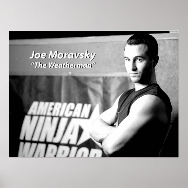 Joe Moravsky "The Weatherman" Poster (Vorne)