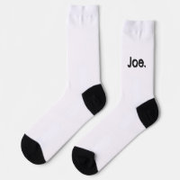 Joe. Name Wort in schwarzer Schrift auf weiß