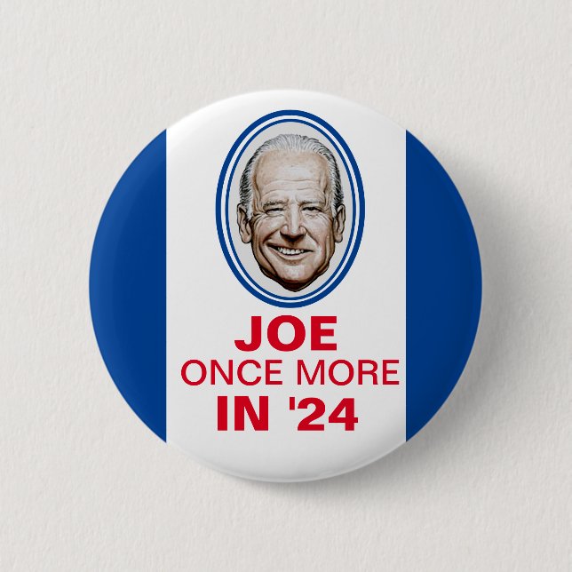 Joe noch einmal in '24 button (Vorderseite)