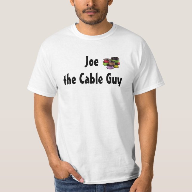 Joe the Cable-Typ T-Shirt (Vorderseite)