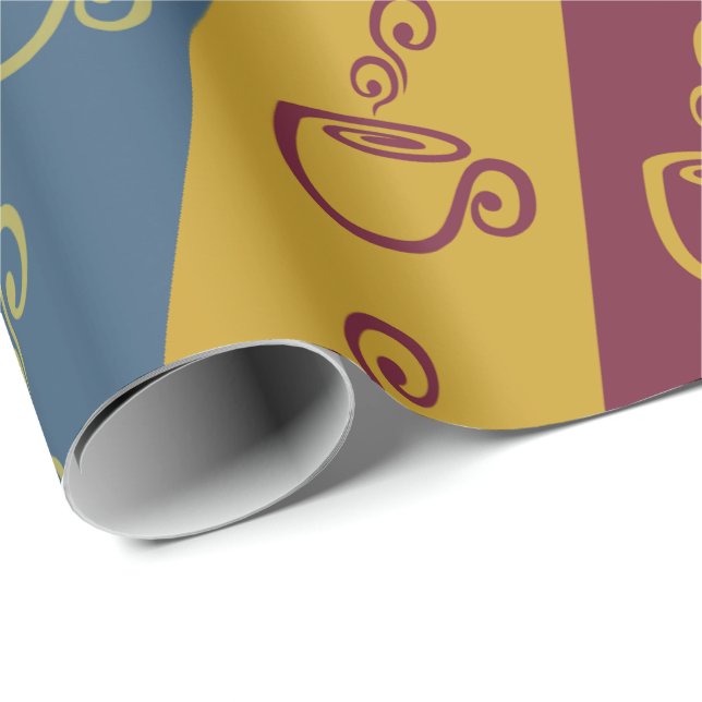 Joe Time Coffee Tasse Geschenkpapier (Rolleneckpunkt)