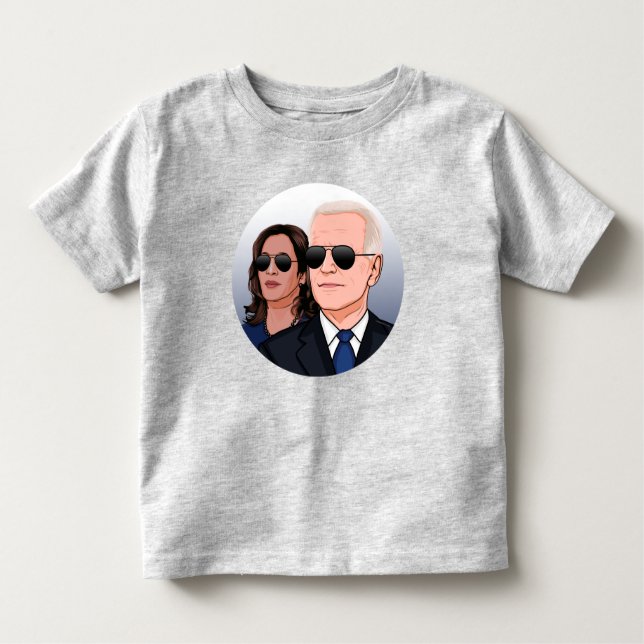 Joe und Kamala Aviators Kleinkind T-shirt (Vorderseite)
