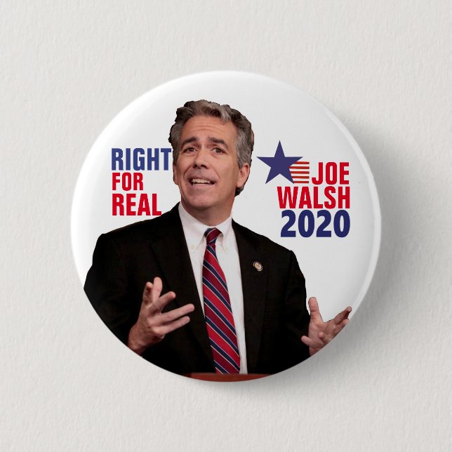 Joe Walsh für Präsident 2020 Button (Vorderseite)