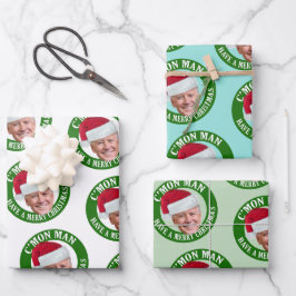 Joe Weihnachtsmannmütze - C'mon Mann Schöne Weihna Geschenkpapier Set
