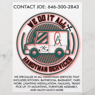 JOE WERBUNG FLYER