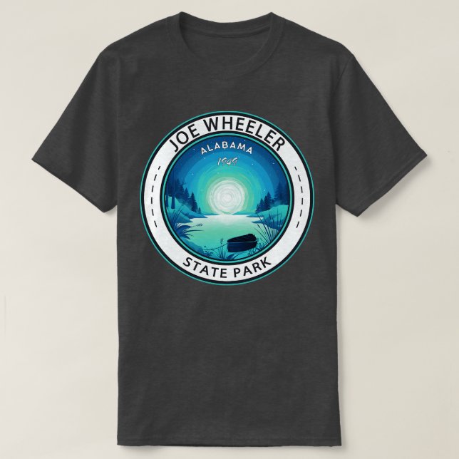 Joe Wheeler State Park Alabama Badge TShirt (Design devant)