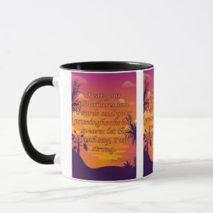 Joel 3:10 KJV Bible Verse Christlich Scripture Pic Tasse