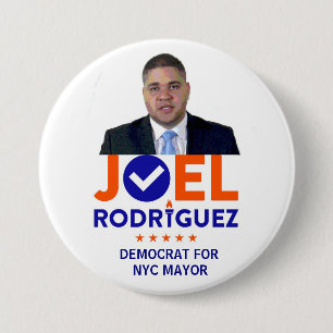 Joel Rodriguez für NYC Bürgermeister im Jahre 20 Button