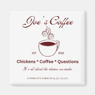 Joe's Coffee Magnet von Jill Cullens FWANL