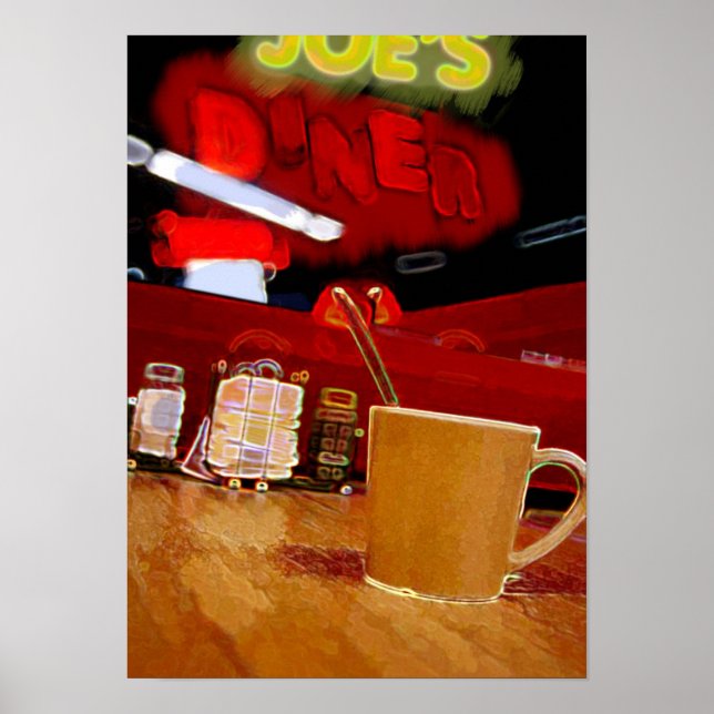 Joe's Diner Joe Poster (Vorne)