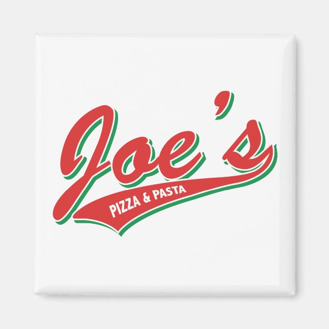 Joe's Pizza & Pasta Magnet (Vorne)