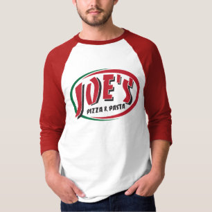 Joes Pizza u. Teigwaren T-Shirt