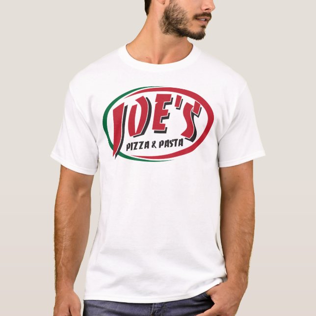 Joes Pizza u. Teigwaren T-Shirt (Vorderseite)