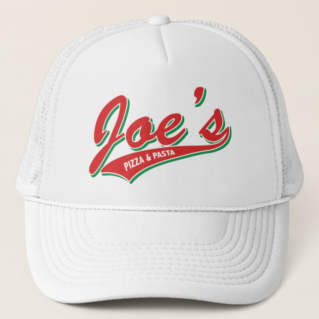 Joes Pizza u. Teigwaren Truckerkappe (Vorderseite)