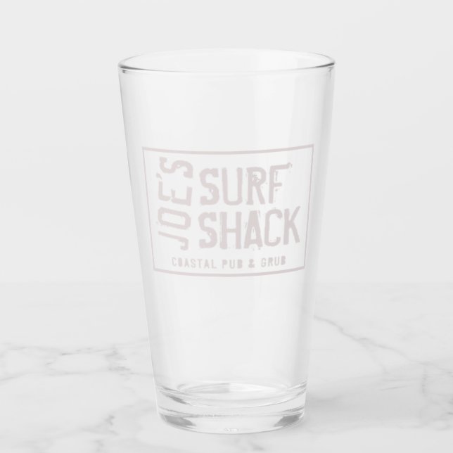 Joe's Surf Shack Glas (Vorderseite)