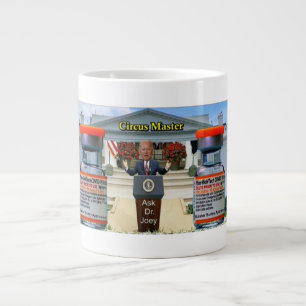 Joey an der Spitze Abgabe Covid. info. Jumbo-Tasse