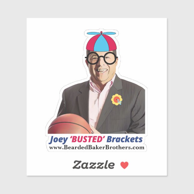 Joey Busted Brackets Aufkleber (Blatt)