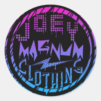 Joey Magnum Clothing Runder Aufkleber