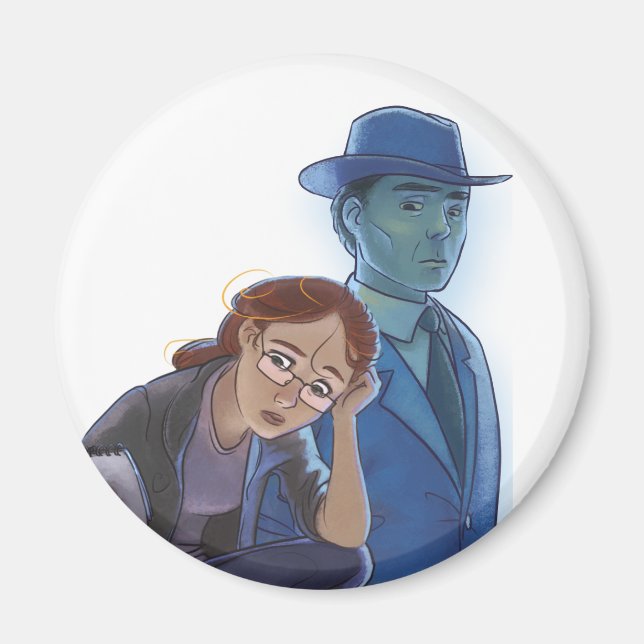 Joey und Rosa Kühlschrankmagnet (Vorne)