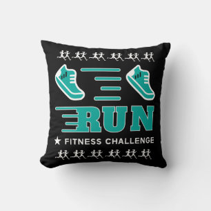 Joggen Fit Motivations-Unterstützung Tasse Badetuc Kissen