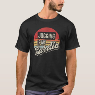 Joggen ist mein Vintages Retro-Cardio T-Shirt