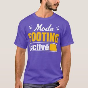 Joggen-Modus aktiviert Spaß-Sport lustig laufen T-Shirt