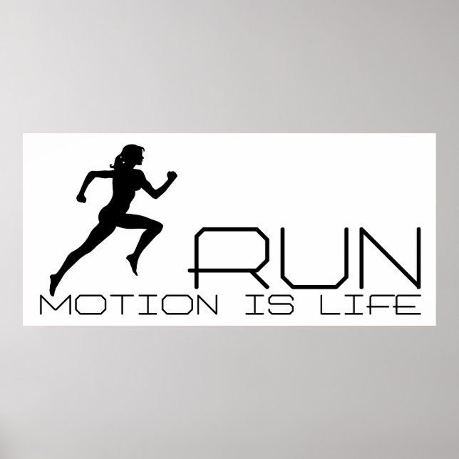 Joggen Poster (Vorne)