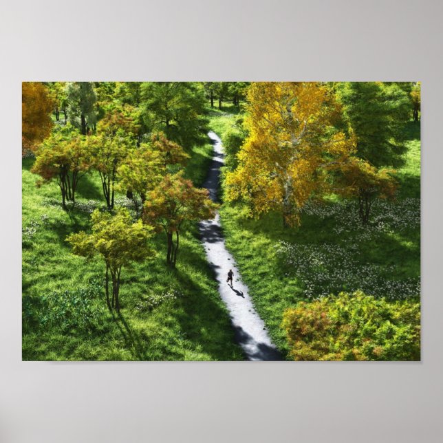 Joggen Poster (Vorne)