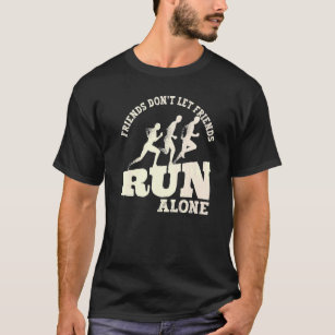 Joggen Runner Run Matching Running Friends Premiu T-Shirt