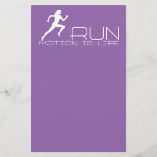 Joggendes Mädchen Flyer