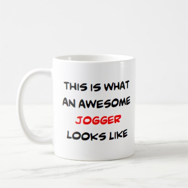 Jogger, phantastisch kaffeetasse (Links)