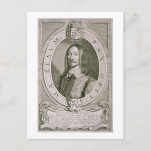 Johan Axelsson Oxenstierna (1611-57) Graf von Sode Postkarte
