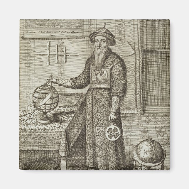 Johann Adam Schall von Bell (1591-1666) von 'Chin Magnet (Vorne)