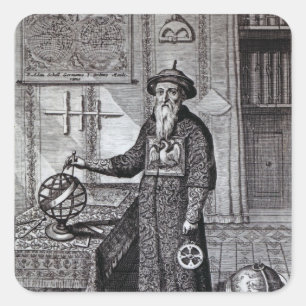 Johann Adam Schall von Bell Quadratischer Aufkleber
