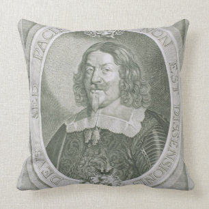 Johann Adler Salvius (1590-1652) von 'Porträts d Kissen