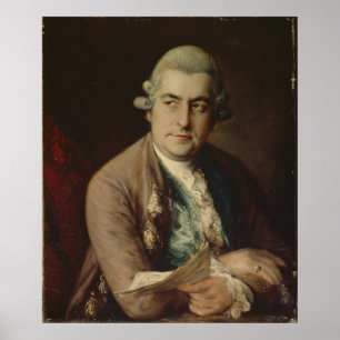 Johann christlicher Bach, 1776 Poster