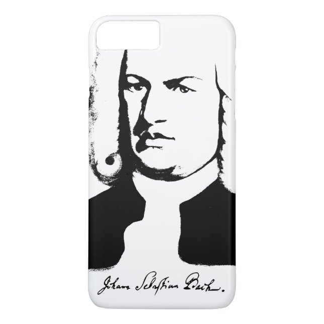 Johann Sebastian Bach Case-Mate iPhone Hülle (Rückseite)