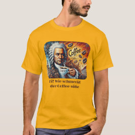Johann Sebastian Bach Kaffee Men's Basic T - Shirt