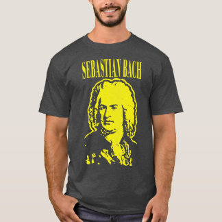 Johann Sebastian Bach Klassischer Grunge-Stil T-Shirt