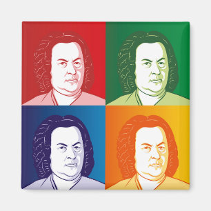 Johann Sebastian Bach Magnet