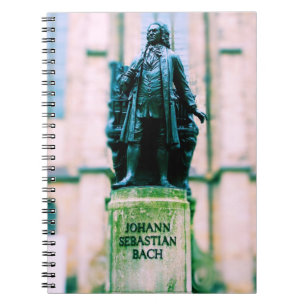 Johann Sebastian Bach-Notizbuch Notizblock