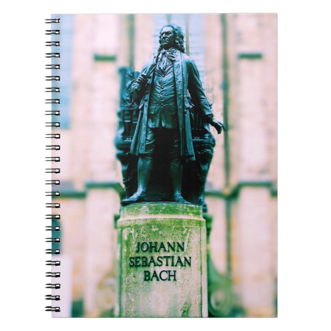Johann Sebastian Bach-Notizbuch Notizblock (Vorderseite)