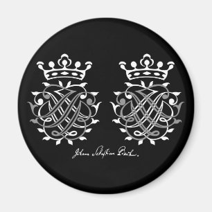 Johann Sebastian Bach Siegel Magnet