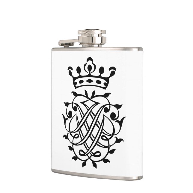 Johann Sebastian Bach Siegel Wappen Monogram Insig Flachmann (Links)