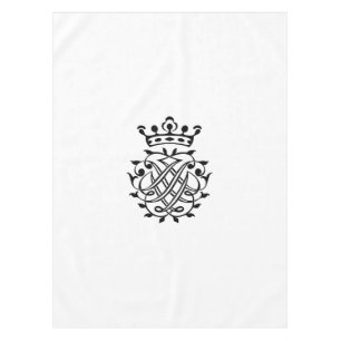 Johann Sebastian Bach Siegel Wappen Monogram Insig Tischdecke