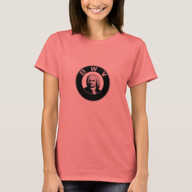 Johann Sebastian Bach T-Shirt (Vorderseite)
