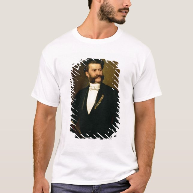 Johann Strauss, das jüngeres, 1888 T-Shirt (Vorderseite)