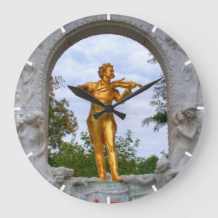 Johann Strauss Große Wanduhr