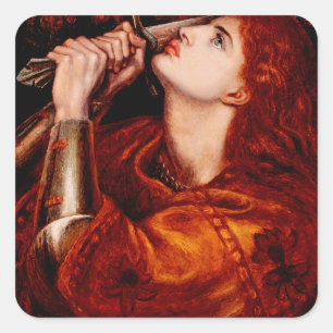 Johanna von Orléans Quadratischer Aufkleber